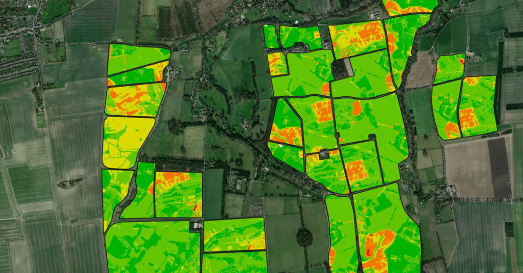Satellite imagery in agriculture