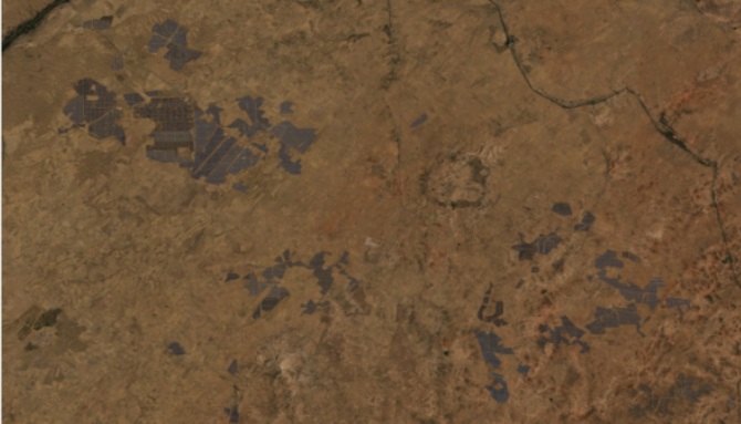 Solar panel detection using machine learning