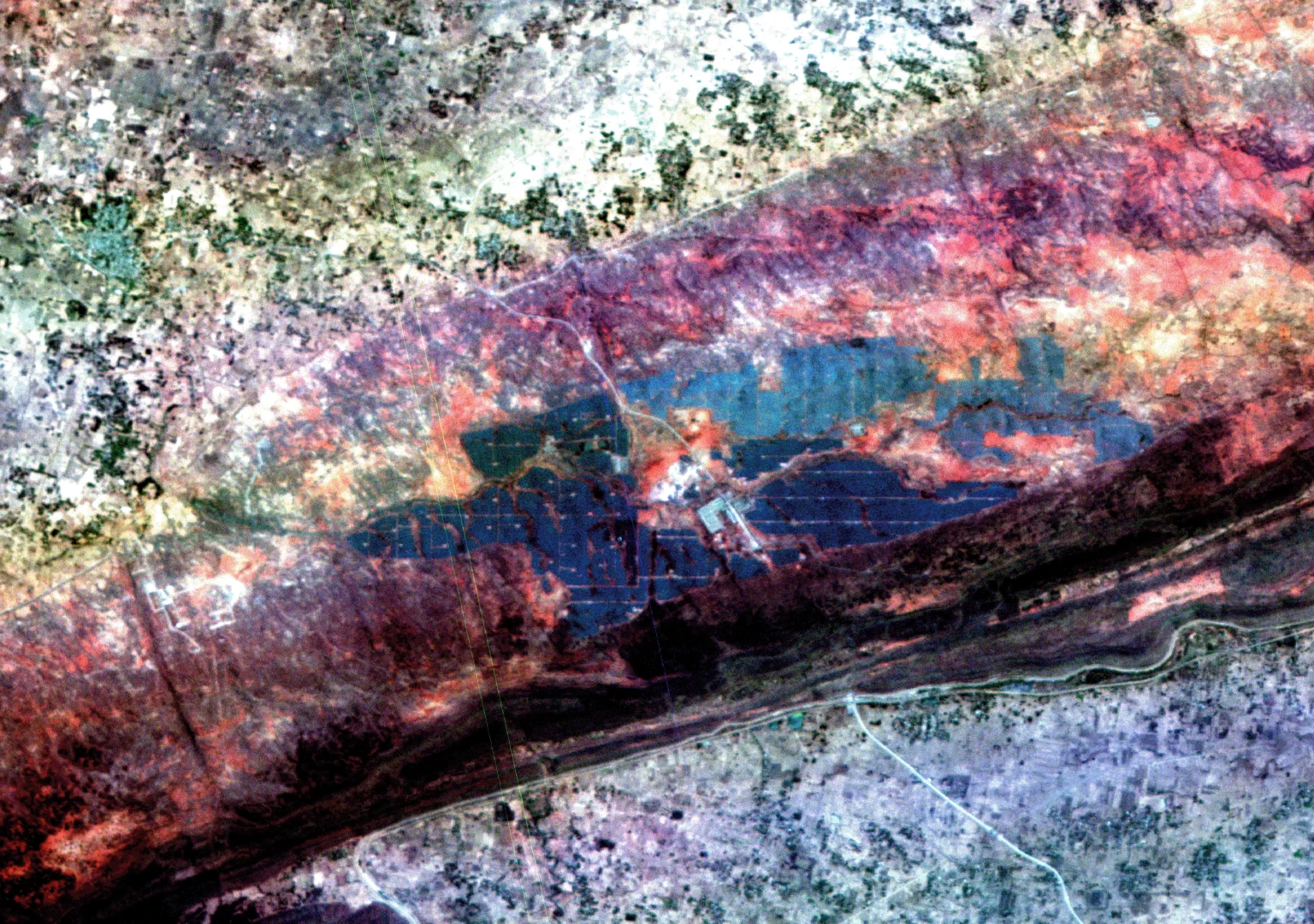 Dragonette-1 hyperspectral satellite imagery