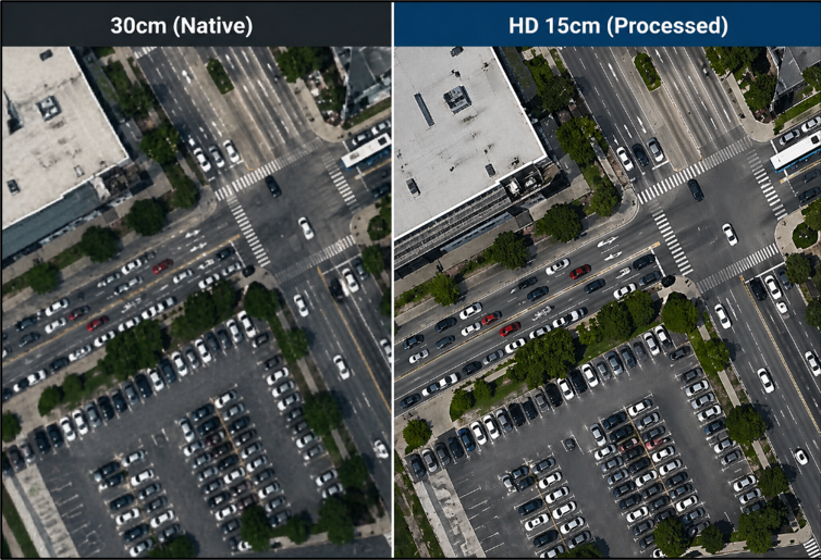What is 15cm Satellite Imagery?