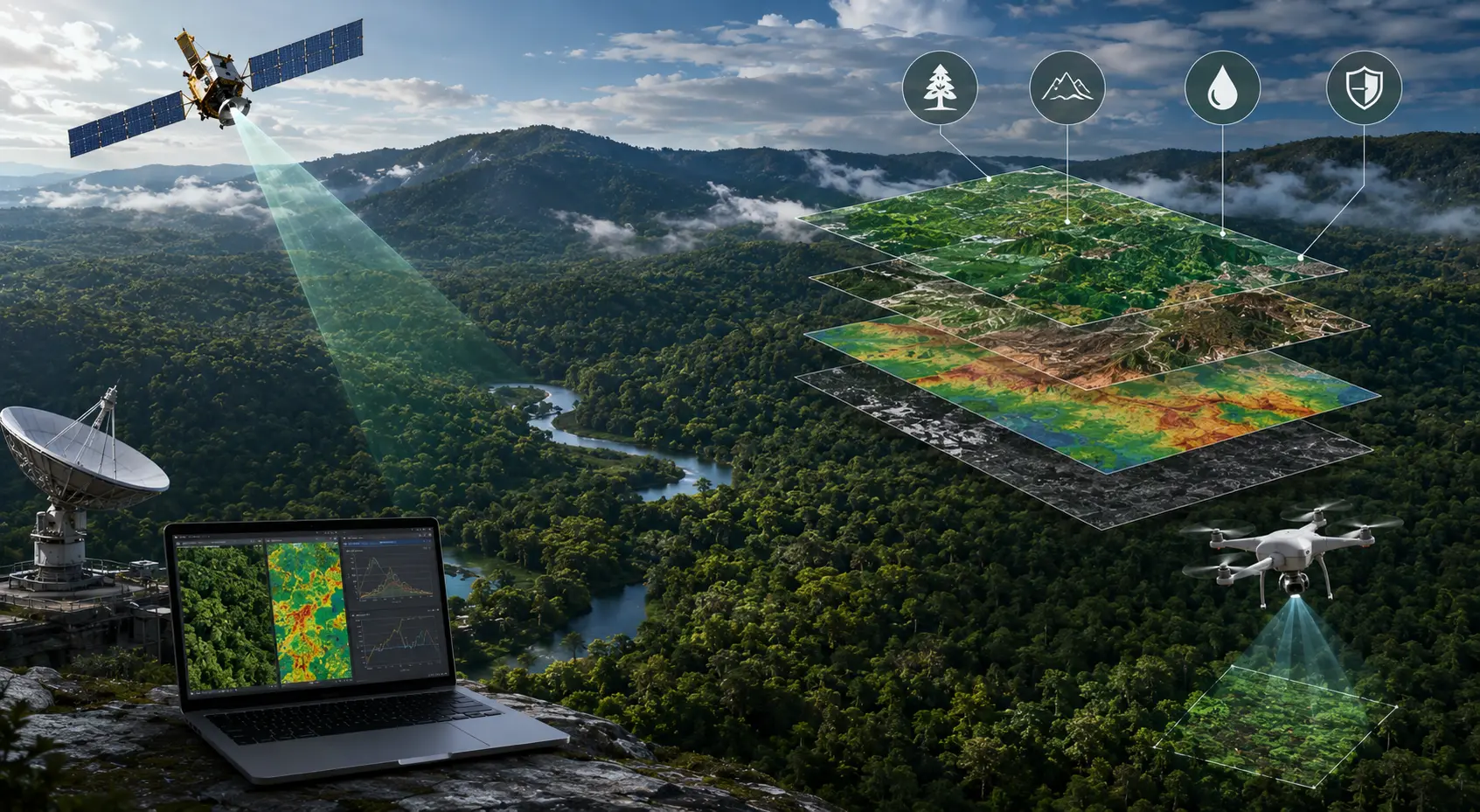 Remote Sensing in Forestry: Monitoring, Mapping, and Conservation