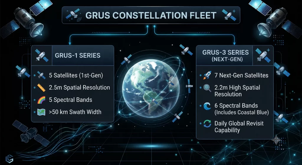 GRUS 1 vs GRUS 3